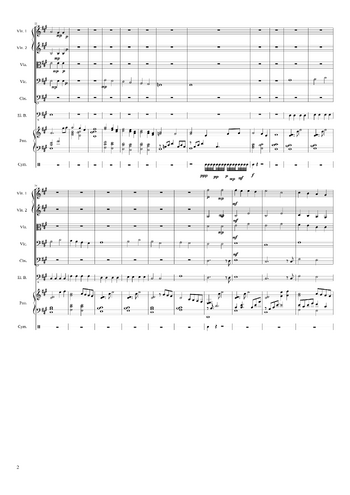 GlitchXCity - Unwavering Emotions - sheet music preview #1 of 5