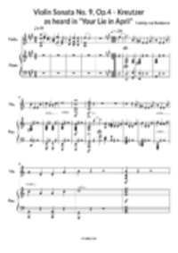 Ludwig van Beethoven - Violin Sonata No. 9, Op. 47 