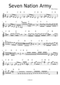 The White Stripes - Seven Nation Army small preview