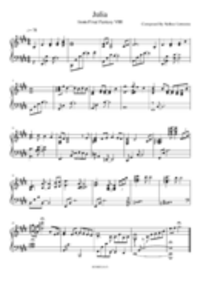 Nobuo Uematsu - Eyes on Me (Julia's Piano Version) small preview