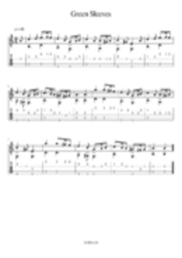 Traditional - Greensleeves small preview