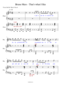 Bruno Mars - That's What I Like small preview