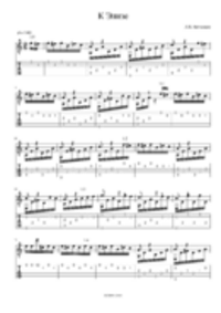 Ludwig van Beethoven - Für Elise, WoO 59 small preview