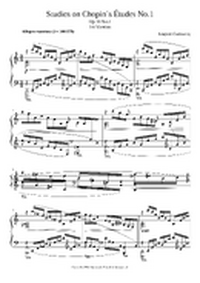 Leopold Godowsky - Studies on Chopin's Études No.1 (After Op.10 No.1) small preview