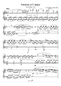 Friedrich Kuhlau - Sonatina in C major, Op.20 No.1 small preview