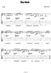 Thelonious Monk — Blue Monk small preview