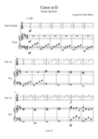 Johann Pachelbel - Canon and Gigue in D major, P.37 small preview